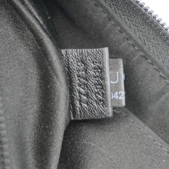 Gucci  Horsebit Slim Small GG Monogram Denim Hobo Shoulder Bag Black 774719 - Picture 11 of 11